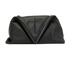 Trine Clutch, &pound;395, Handbags, Black, Leather, Front view